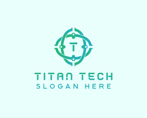 Cybersecurity Tech Developer logo design