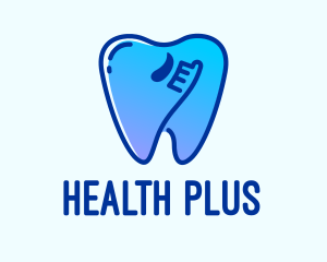 Blue Dental Toothpaste  logo design