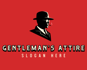 Mysterious Anonymous Gentleman logo design