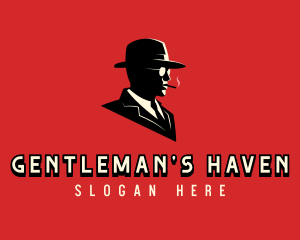 Mysterious Anonymous Gentleman logo design