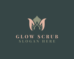 Exfoliation - Floral Massage Therapy logo design