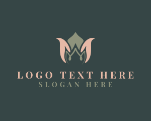 Therapist - Floral Massage Therapy logo design