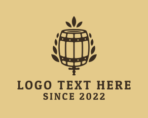 Bourbon - Craft Beer Brewery logo design