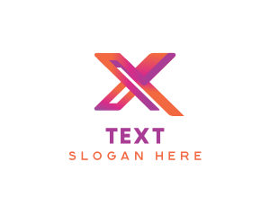 Generic App Letter X logo design