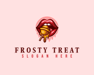 Sexy Lips Candy logo design