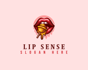 Sexy Lips Candy logo design