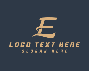 Style - Fashion Event Planner Letter E logo design