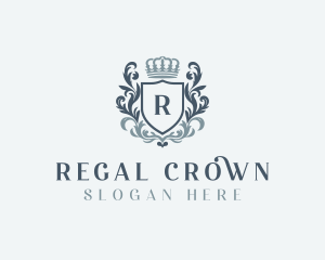 Fashion Royalty Shield logo design