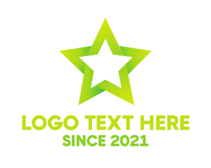 Malta - Green Star Talent logo design