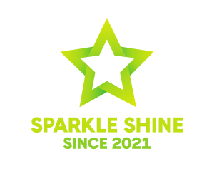 Twinkle - Green Star Talent logo design