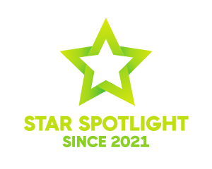 Green Star Talent logo design