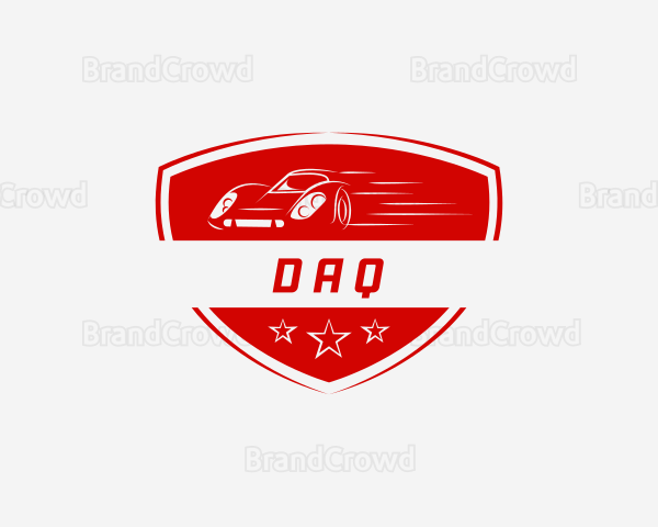 Race Car Mechanic Logo