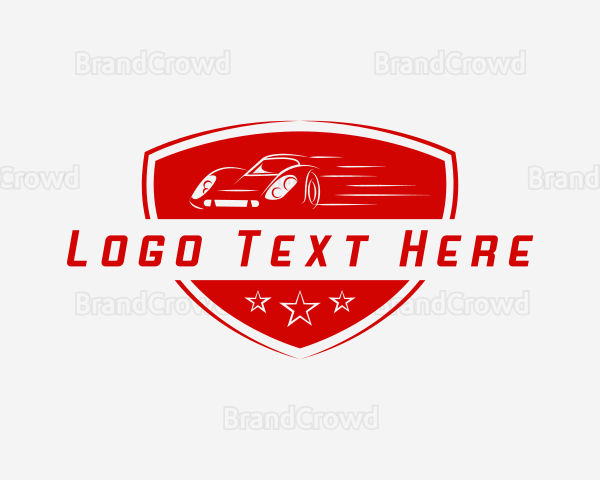 Race Car Mechanic Logo