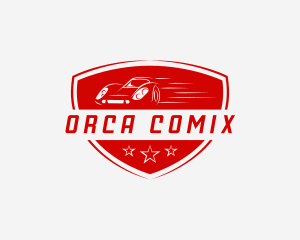 Car Repair Shop - Race Car Mechanic logo design