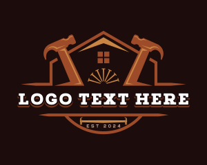 Hammer - Hammer Roof Carpentry logo design