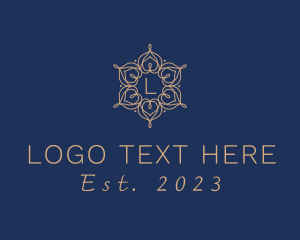 Letter - Fashion Mandala Decoration logo design