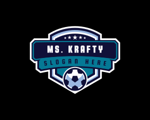 Football Sports Soccer  Logo