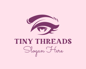 Dreamy Eye Lashes logo design