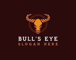 Bull Buffalo Horn logo design