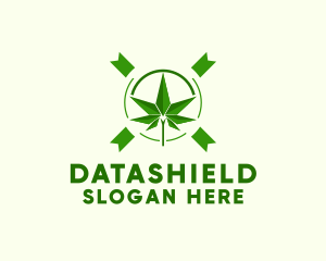 Marijuana Leaf Weed Logo