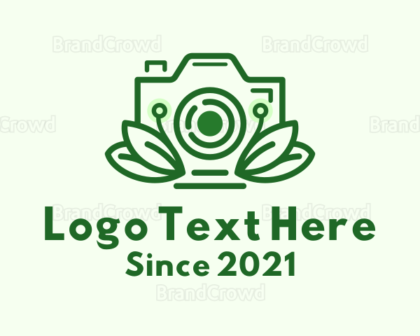 Leaf Decor Camera Logo