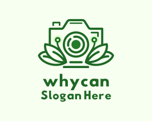  Leaf Decor Camera Logo