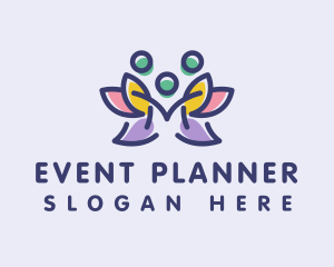 Family Planning Flower  Logo