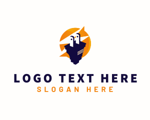 Cable - Electric Plug Energy logo design