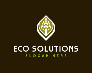 Environment - Leaves Plant Environment logo design