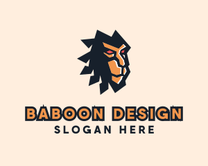 Wild Baboon Ape logo design