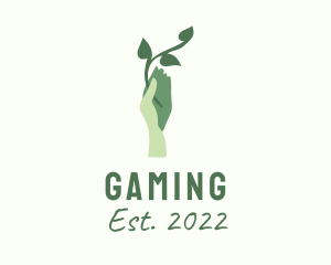 Plant - Hand Vine Agriculture logo design