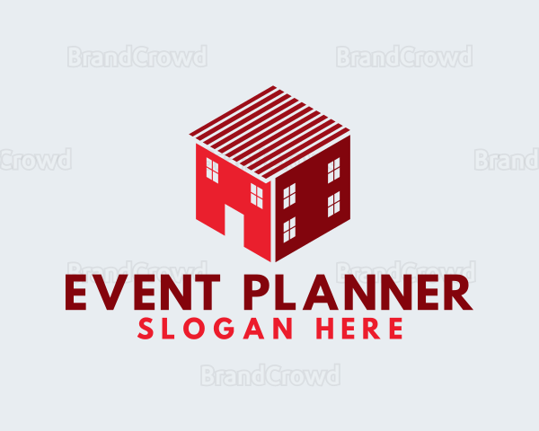 Red Hexagon Home Logo