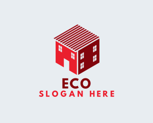 Red Hexagon Home Logo