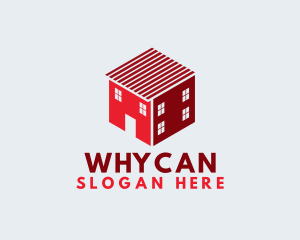 Red Hexagon Home Logo