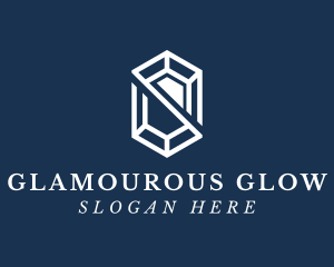 Glamourous - Diamond Elegant Jewelry logo design