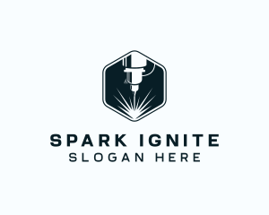 Industrial Laser Machine logo design