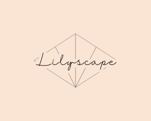 Clothing - Elegant Script Diamond logo design
