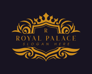 Regal Crown Crest logo design