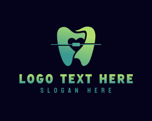 Dental Hygienist - Tooth Braces Dentistry logo design