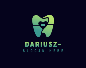 Orthodontist - Tooth Braces Dentistry logo design