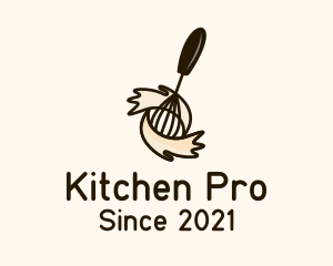 Cookware - Batter Mixing Whisk logo design