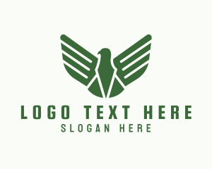 Flight - Avian Commander Wings logo design