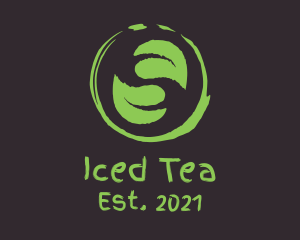 Green Tea Cafe logo design