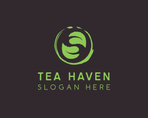 Green Tea Cafe logo design