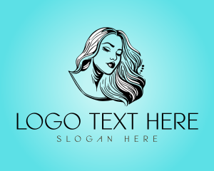 Hair Salon Extensions Logo