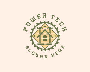 House Woodworking Tools  Logo