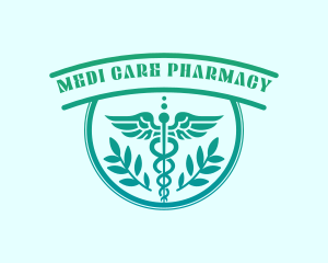 Hospital Pharmacy Laboratory  logo design