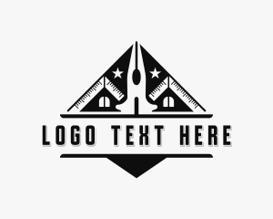 Set Square - Home Builder Tools logo design