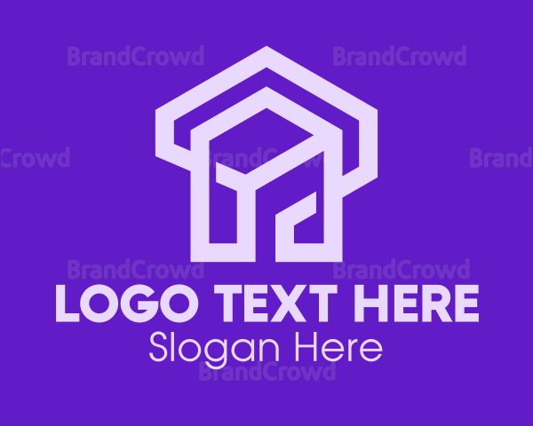 Purple Real Estate Logo