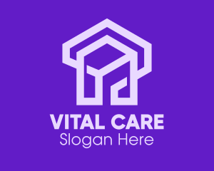 Purple Real Estate Logo